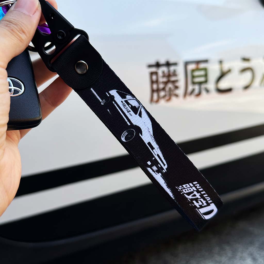 Initial-D AE86 | Carabiner Lanyard